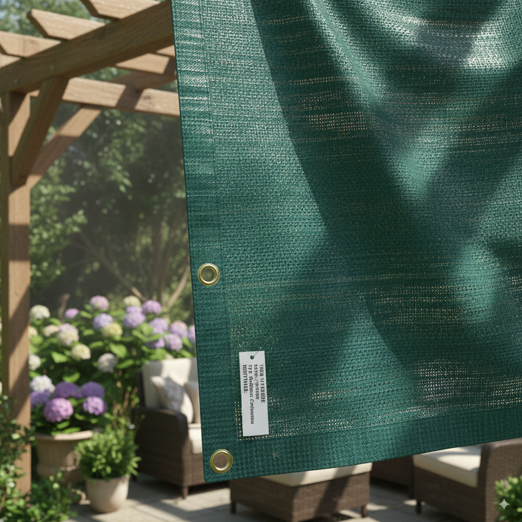Knitted Poly Mesh Tarps, 75% Shade
