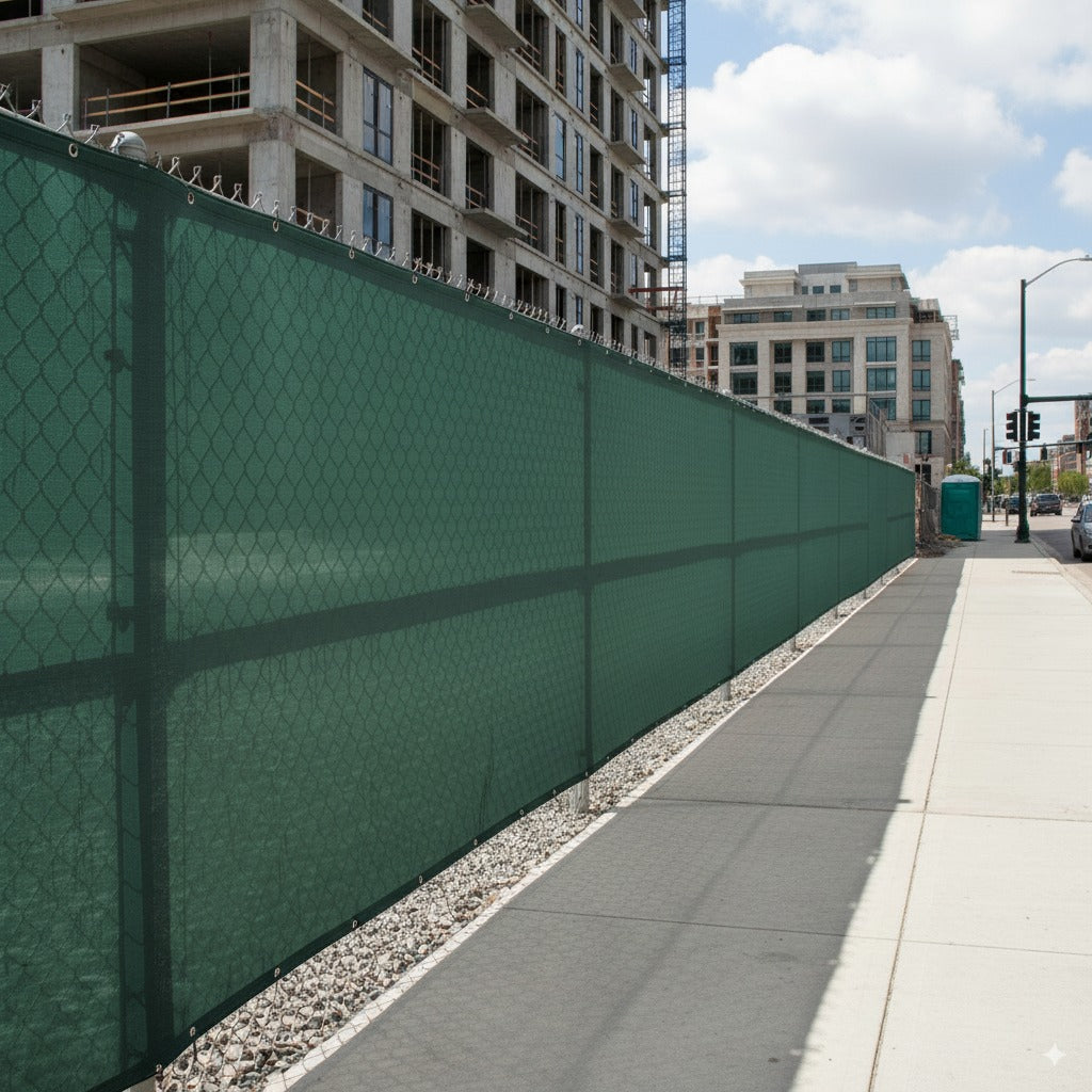 Fence Covers 90% Block